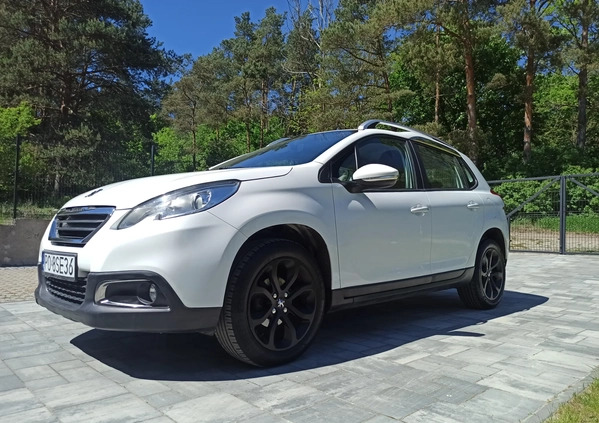 Peugeot 2008 cena 45900 przebieg: 141321, rok produkcji 2013 z Piła małe 67